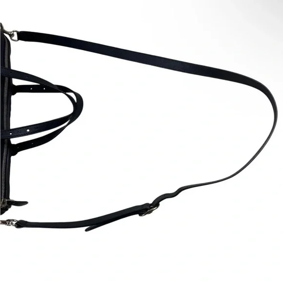 Gucci Black Leather Monogram Bag - Picture 10 of 13